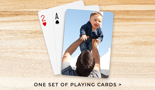 ONE SET OF PLAYING CARDS