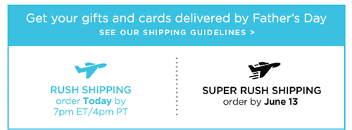 SEE OUR SHIPPING GUIDELINES