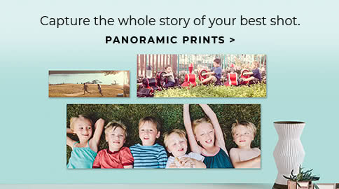 Capture the whole story of your best shot. - Panoramic Prints