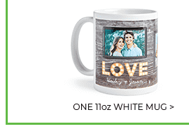 ONE 11oz WHITE MUG