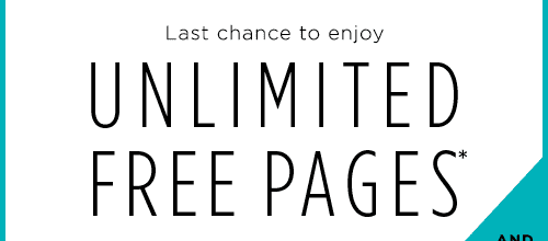 Unlimited Free Pages*