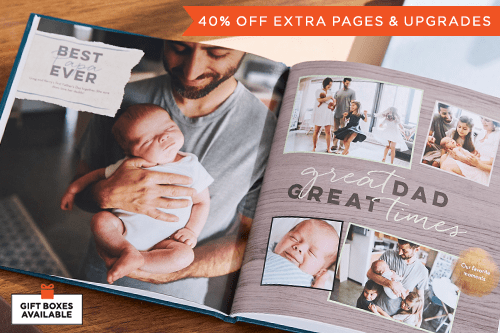 40% OFF EXTRA PAGES & UPGRADES