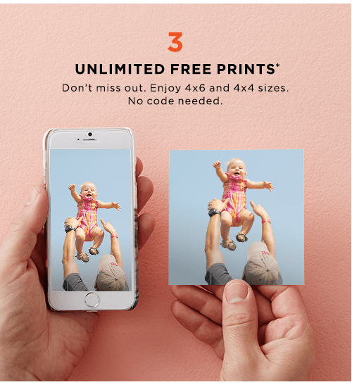 UNLIMITED FREE PRINTS*