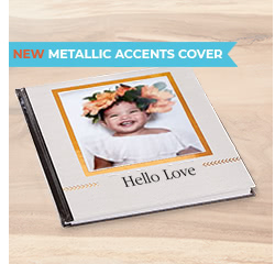 New Metallic Accents Cover