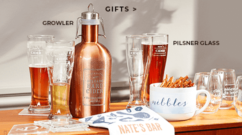 GIFTS - GROWLER - PILSNER GLASS