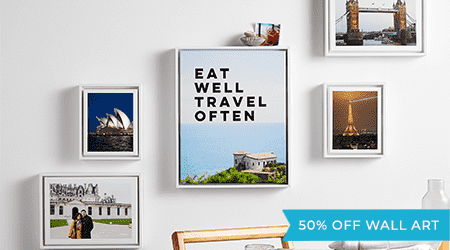 50% OFF WALL ART