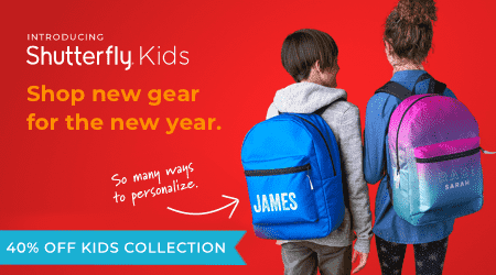 Shutterfly Kids - 40% OFF KIDS COLLECTION