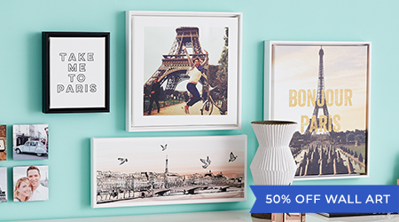 50% OFF WALL ART