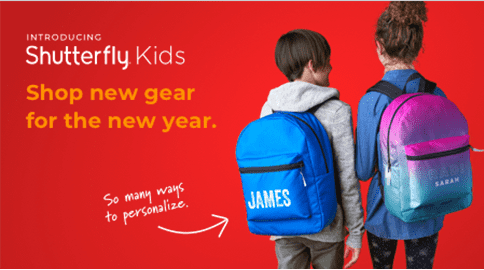 Introducing Shutterfly Kids - Shop new gear for the new year.