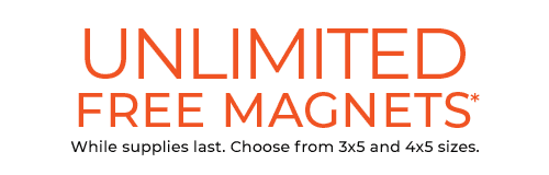 UNLIMITED FREE MAGNETS*