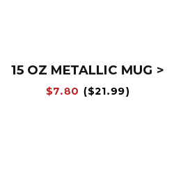 15 OZ METALLIC MUG