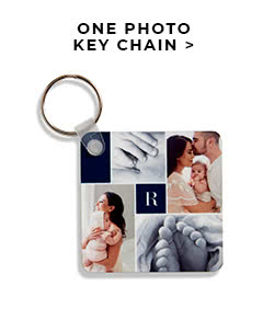 One Photo Key Chain