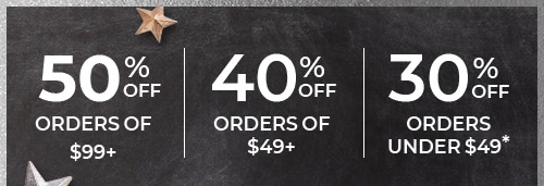 30-50% Off Special Offers
