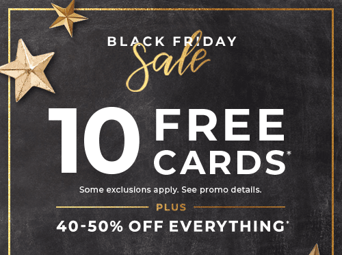 10 FREE CARDS*