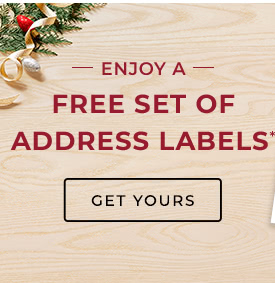 Enjoy a Free Set of Address Labels - Get Yours