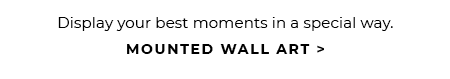 MOUNTED WALL ART