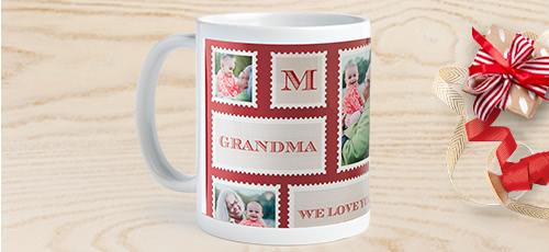 White Photo Mug