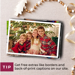 Get free extras like borders and back-of-print captions on our site
