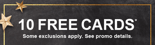 10 FREE CARDS*