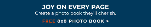 FREE 8x8 Photo Book