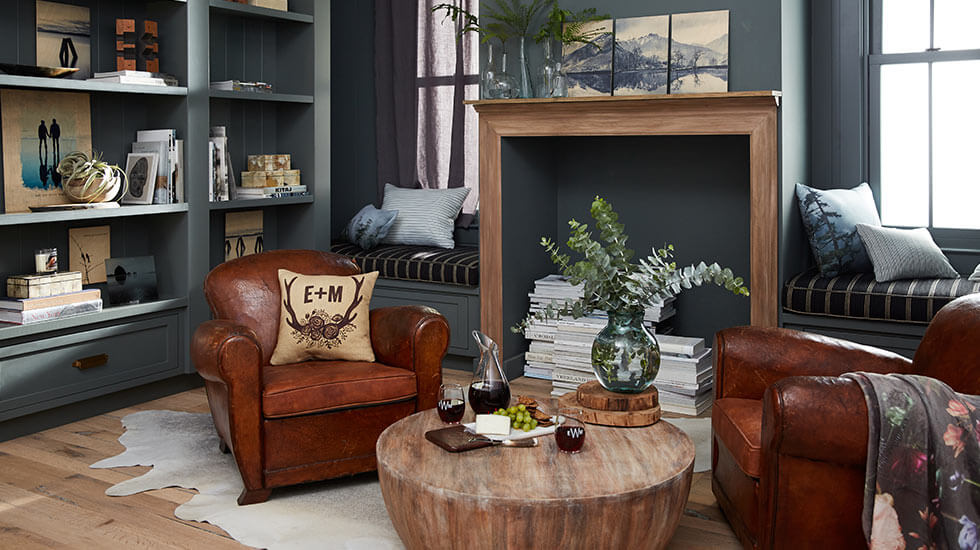 Refined Rustic Living Room | Shutterfly