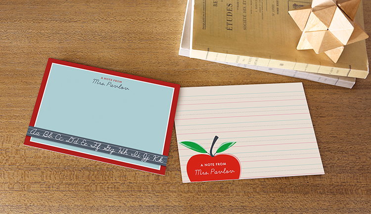 Personalized thank you cards from Shutterfly let your teachers know just how much you appreciate them.