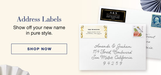 Shop Address Labels