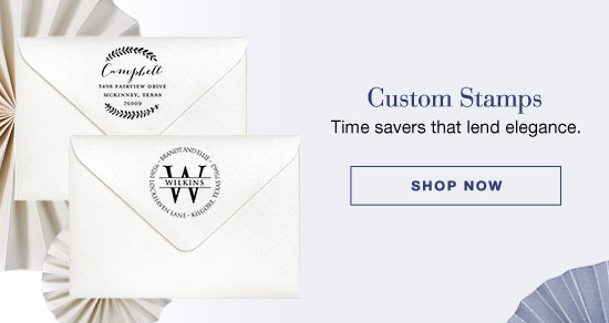 Shop Custom Stamps