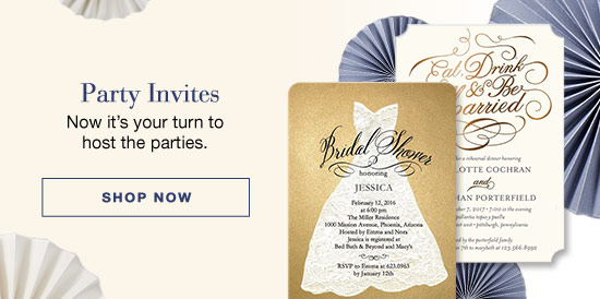 Shop Party Invites