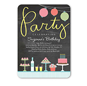 Teen Girl Birthday Flyer Invitations Ideas 8