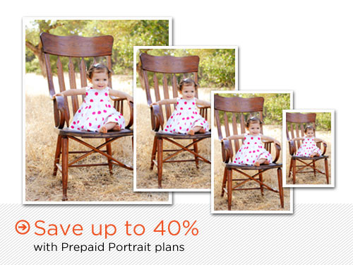 Prepaid Portrait Print Plan, Prepaid Photo Printing Program | Shutterfly