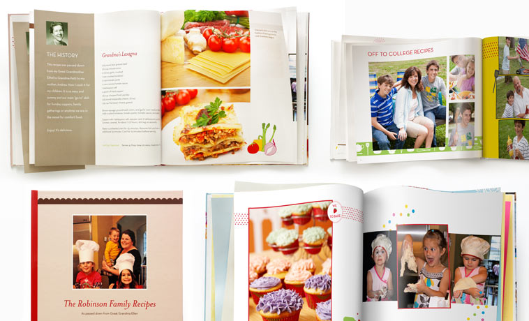 Recipe Photo Books Make A Recipe Book Online Shutterfly